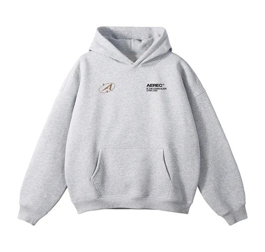 "BLONDES HAVE MORE FUN" HEAVYWEIGHT LEOPARD HOODIE