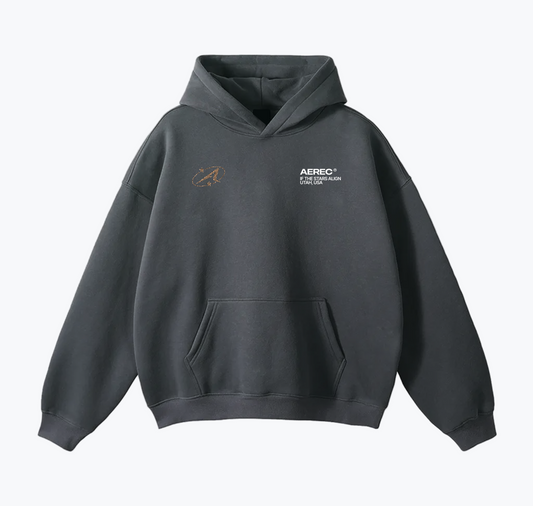 "NEW YORK" HEAVYWEIGHT LEOPARD HOODIE